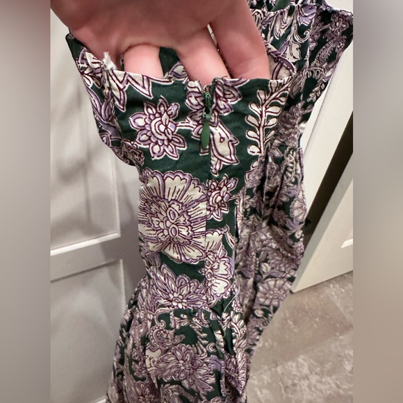 Sleeveless midi dress with pockets - Picture 10 of 11